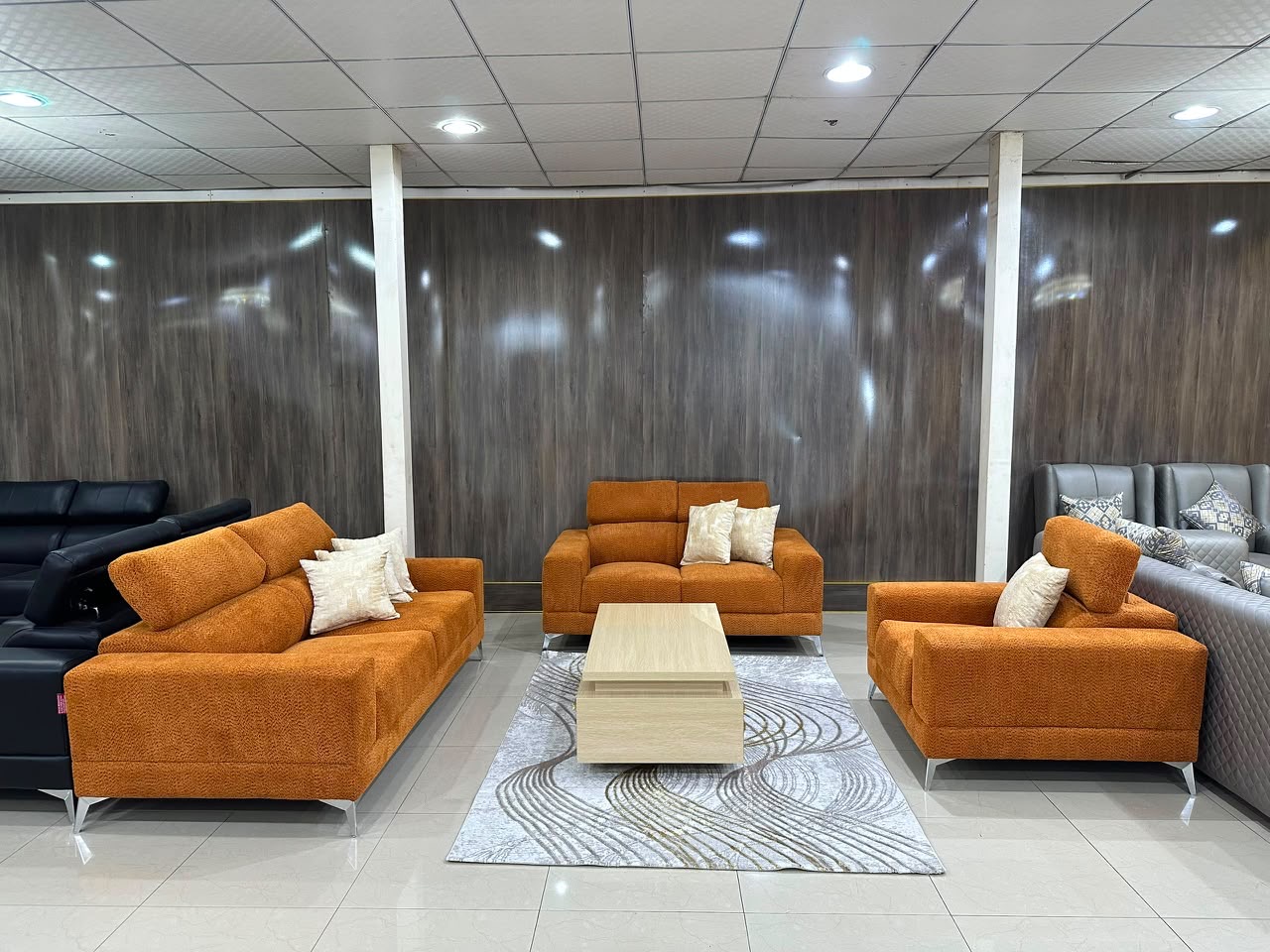 Salon moderne 7 places